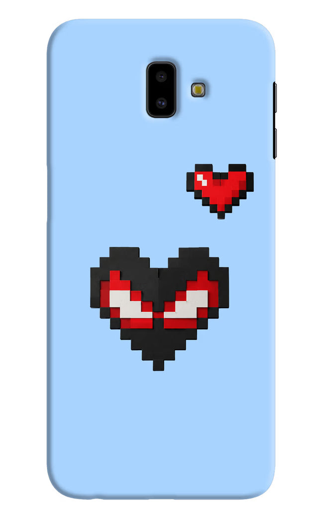 Peter Heart Samsung J6 plus Hard Case Back Cover by Casekaro