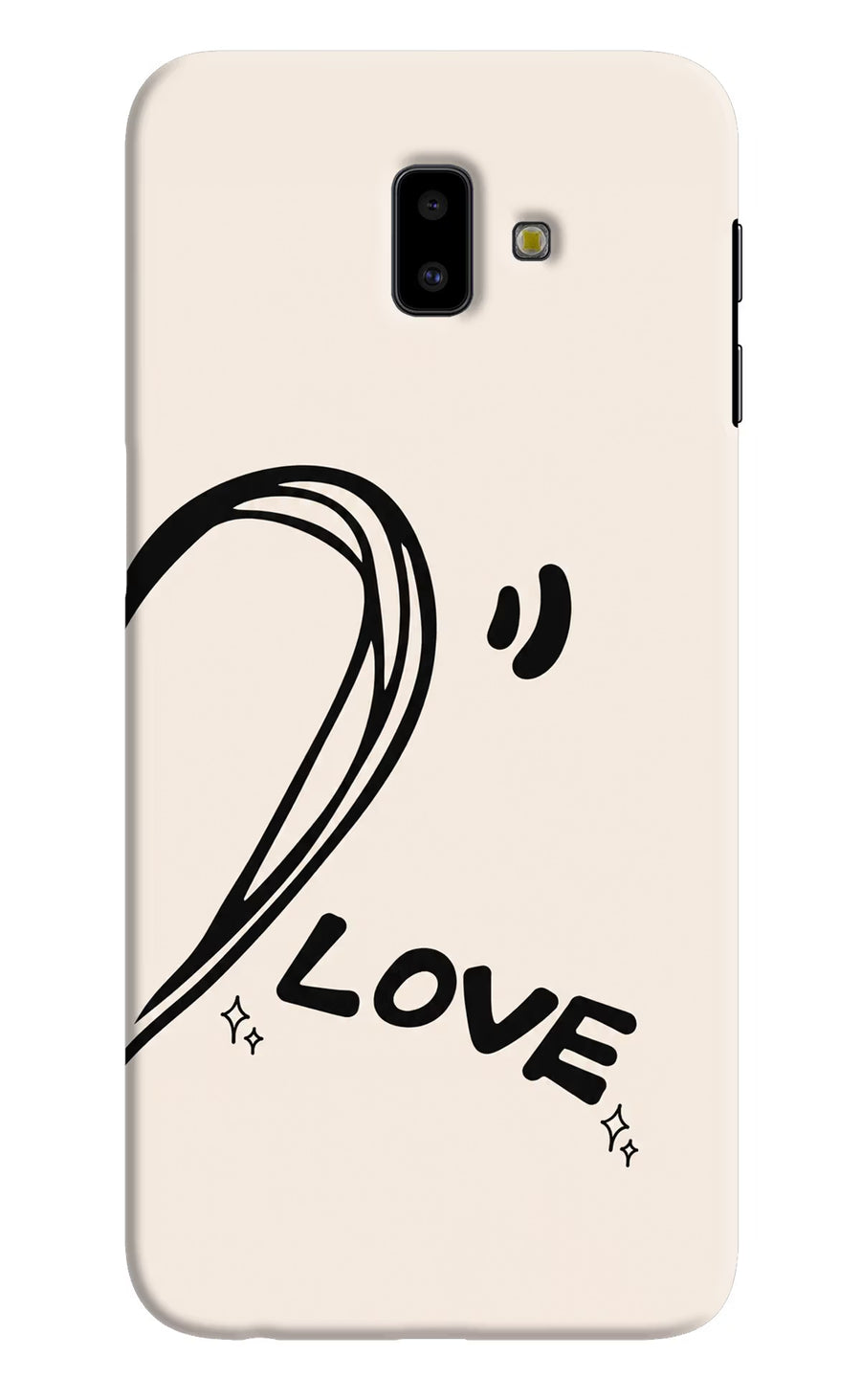 Soul Line Samsung J6 plus Back Cover, Hard case