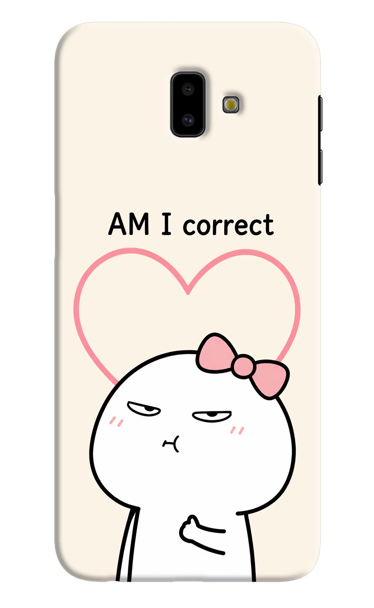 Always Right Samsung J6 plus Back Cover
