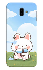 Bunny Treat Samsung J6 plus Hard Case Back Cover by Casekaro