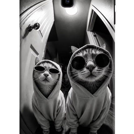 Hood Cats Samsung J6 plus Hard Case Back Cover by Casekaro