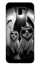 Hood Cats Samsung J6 plus Hard Case Back Cover by Casekaro