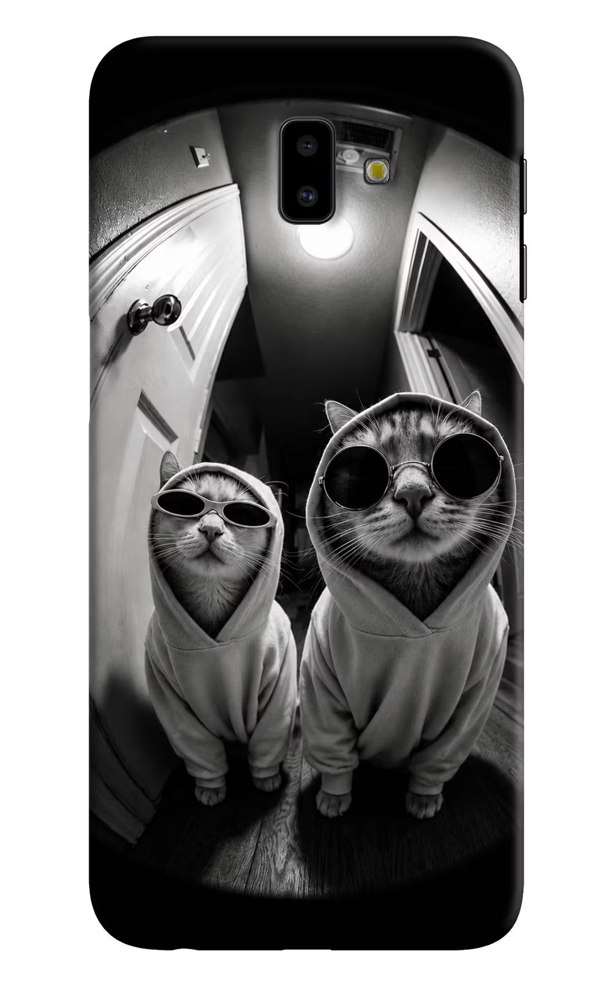 Hood Cats Samsung J6 plus Back Cover