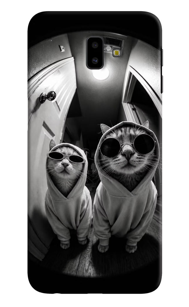 Hood Cats Samsung J6 plus Hard Case Back Cover by Casekaro