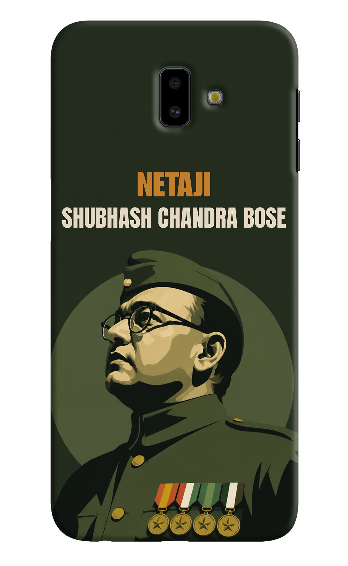 Netaji Legacy Samsung J6 plus Back Cover