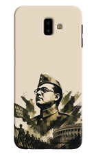 Netaji Rising Samsung J6 plus Hard Case Back Cover by Casekaro