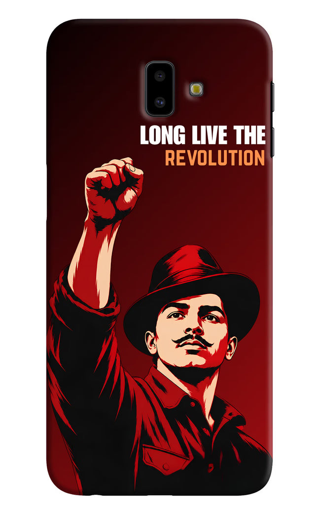 Bhagat Singh Revolution Samsung J6 plus Hard Case Back Cover by Casekaro