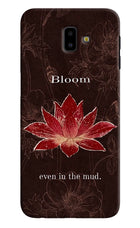 Bloom Samsung J6 plus Hard Case Back Cover by Casekaro