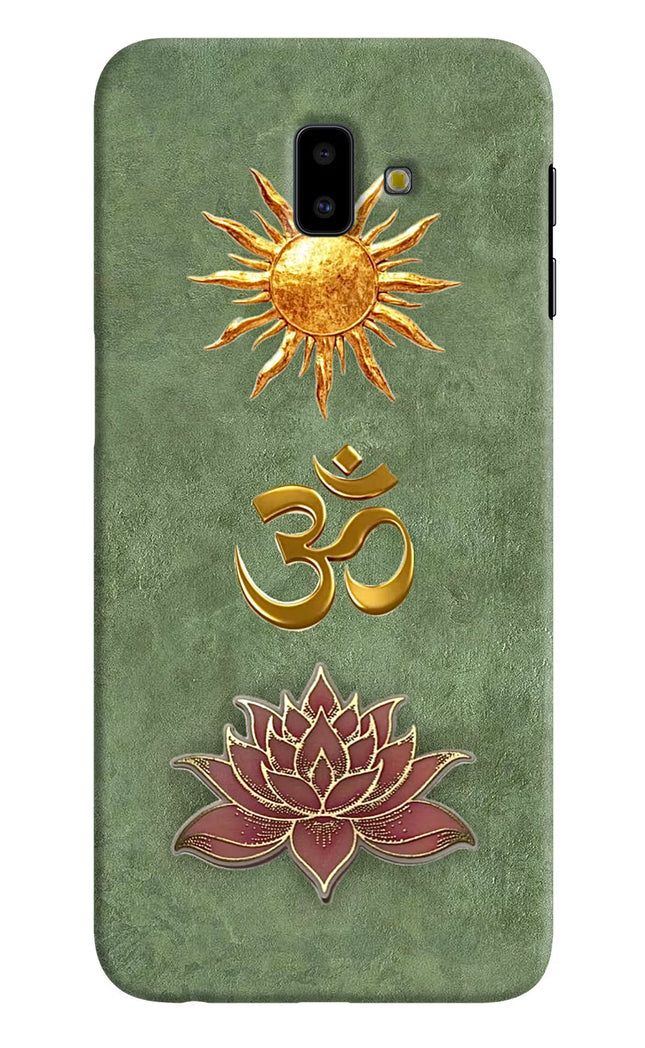 Om & Lotus Samsung J6 plus Back Cover