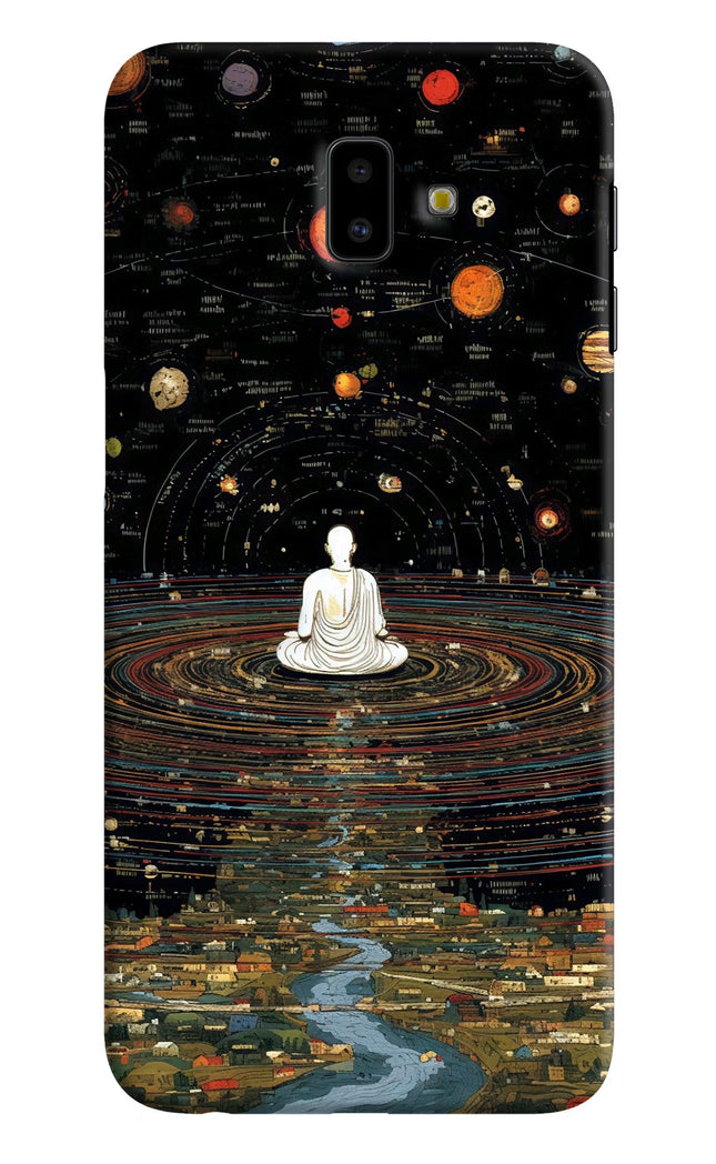 Space Monk Samsung J6 plus Hard Case Back Cover by Casekaro