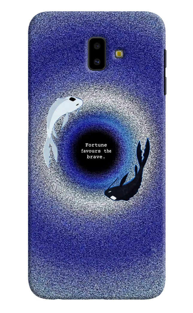 Dark Koi Samsung J6 plus Hard Case Back Cover by Casekaro
