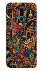 Folk Print Samsung J6 plus Back Cover