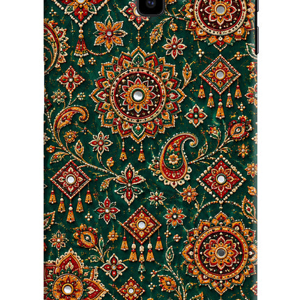 Green Pataka Samsung J6 plus Back Cover