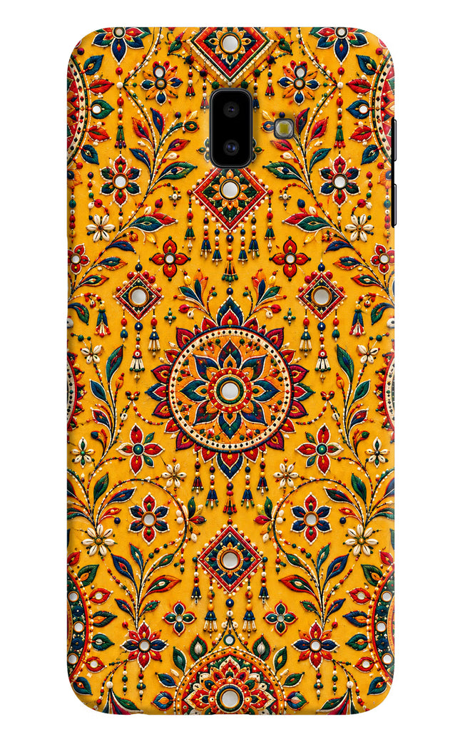 Sunlit Aura Samsung J6 plus Hard Case Back Cover by Casekaro