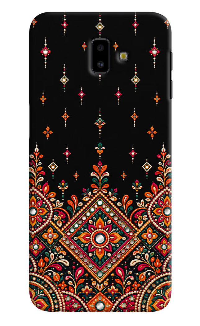 Noir Mehfil Samsung J6 plus Hard Case Back Cover by Casekaro