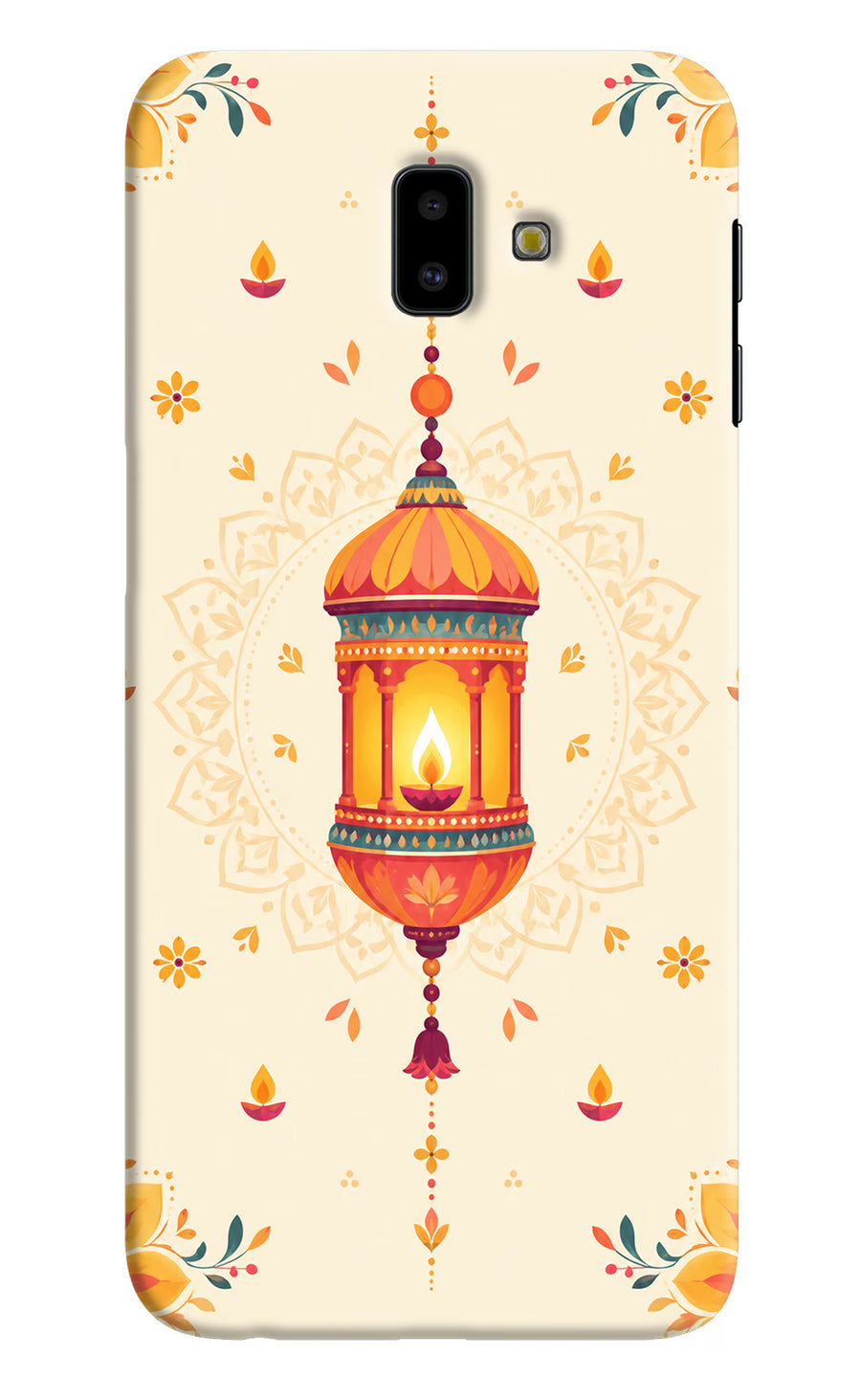 Golden Lantern Samsung J6 plus Back Cover, Hard case