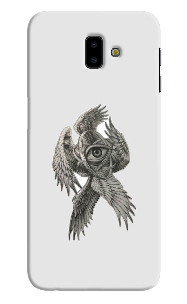 Accurate Angel Samsung J6 plus Hard Case Back Cover by Casekaro