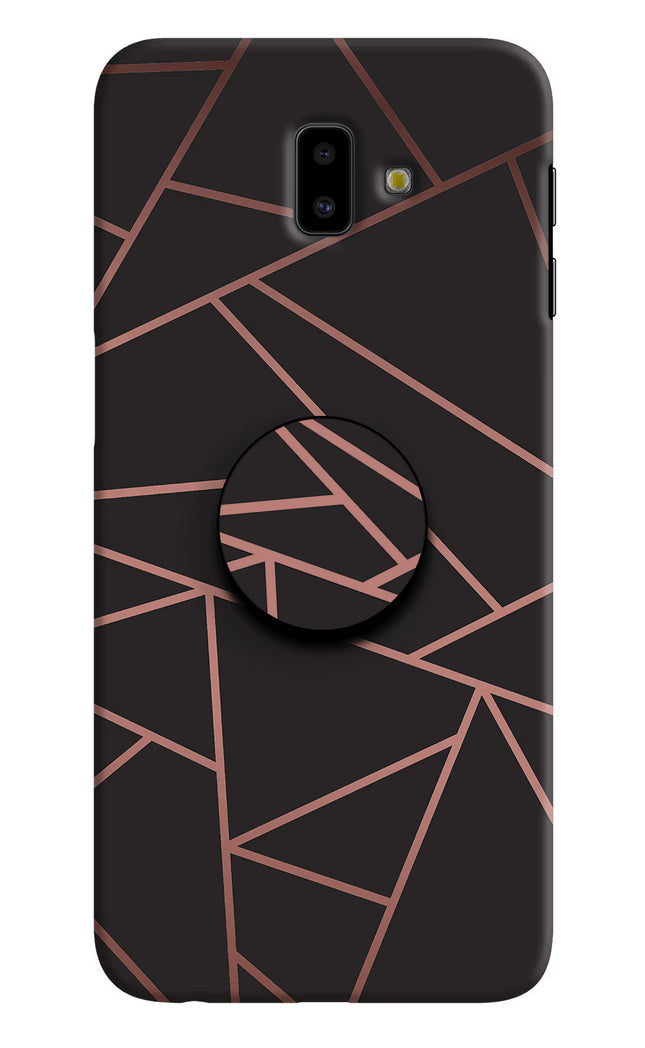 Geometric Pattern Samsung J6 plus Pop Case by Casekaro