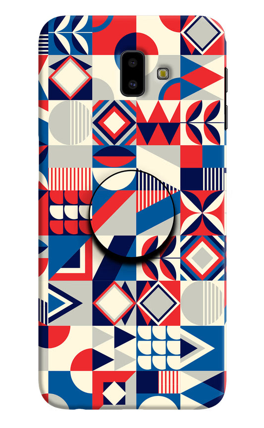 Colorful Pattern Samsung J6 plus Pop Case by Casekaro