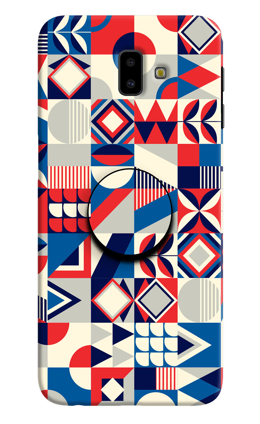 Colorful Pattern Samsung J6 plus Pop Case, Hard case
