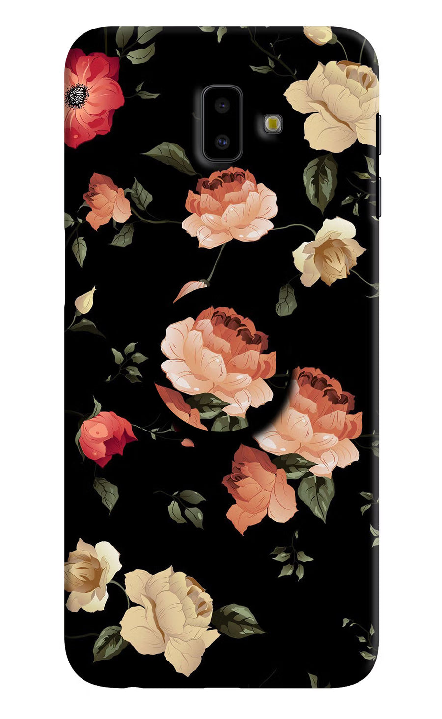Flowers Samsung J6 plus Pop Case, Hard case
