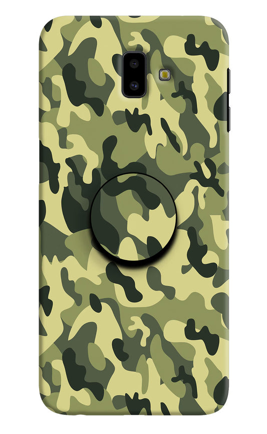 Camouflage Samsung J6 plus Pop Case by Casekaro