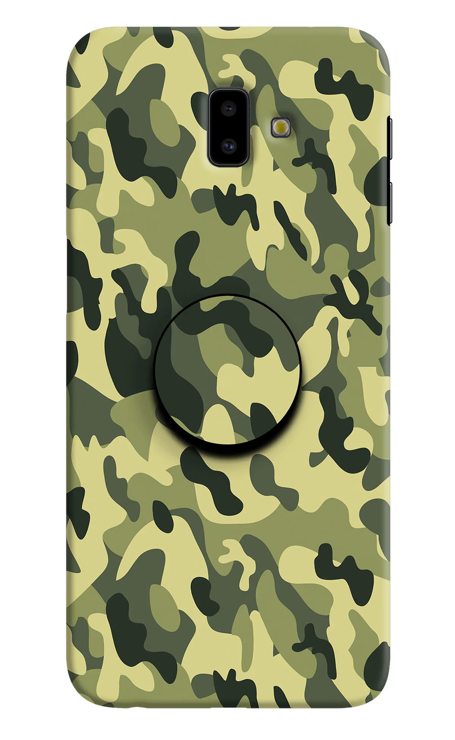 Camouflage Samsung J6 plus Pop Case, Hard case