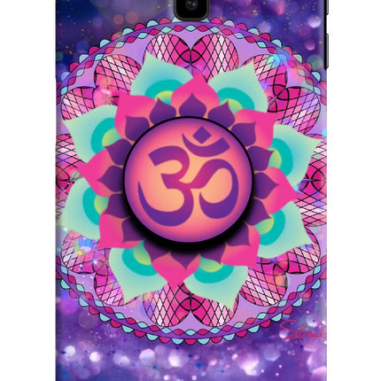 Om Purple Samsung J6 plus Pop Case by Casekaro