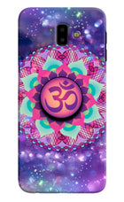Om Purple Samsung J6 plus Pop Case by Casekaro