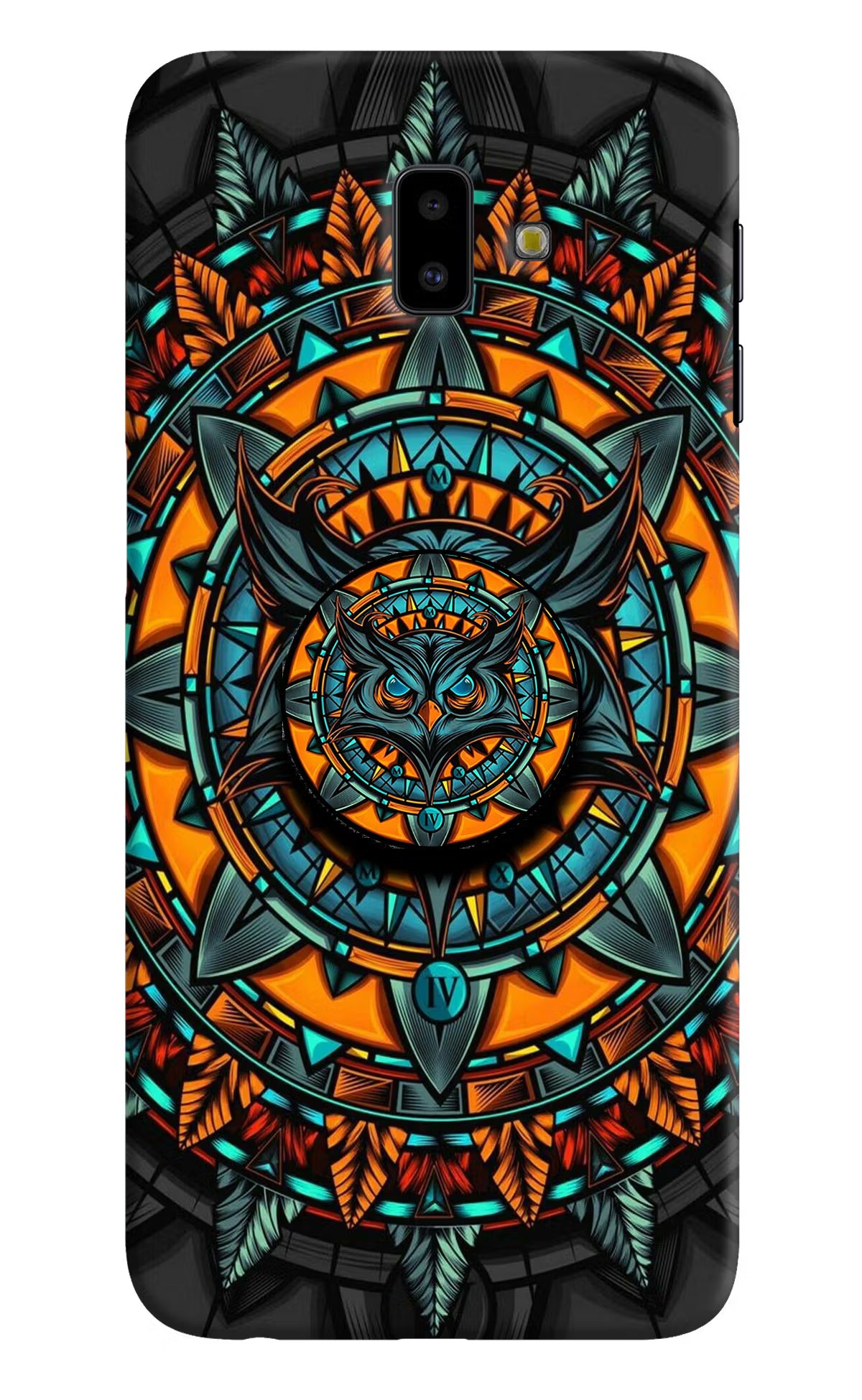 Angry Owl Samsung J6 plus Pop Case by Casekaro