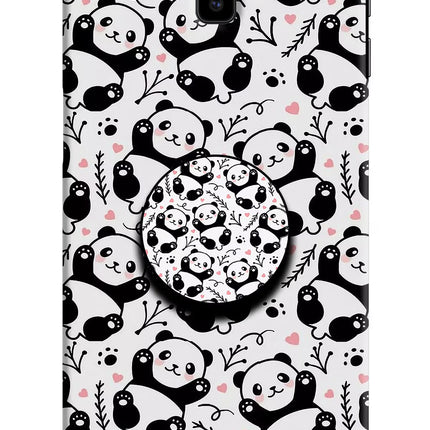 Cute Panda Samsung J6 plus Pop Case by Casekaro