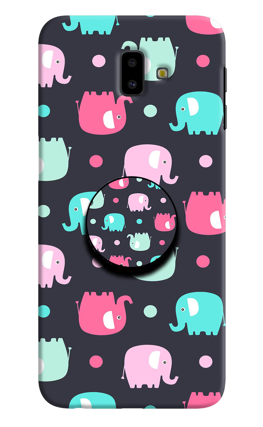 Baby Elephants Samsung J6 plus Pop Case, Hard case