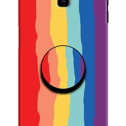 Rainbow Samsung J6 plus Pop Case by Casekaro