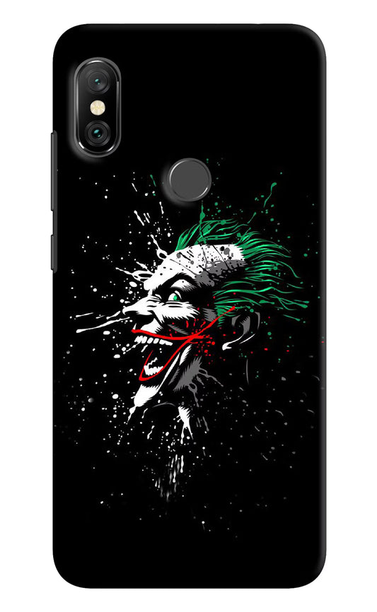 Joker Redmi Note 6 Pro Hard Case Back Cover by Casekaro