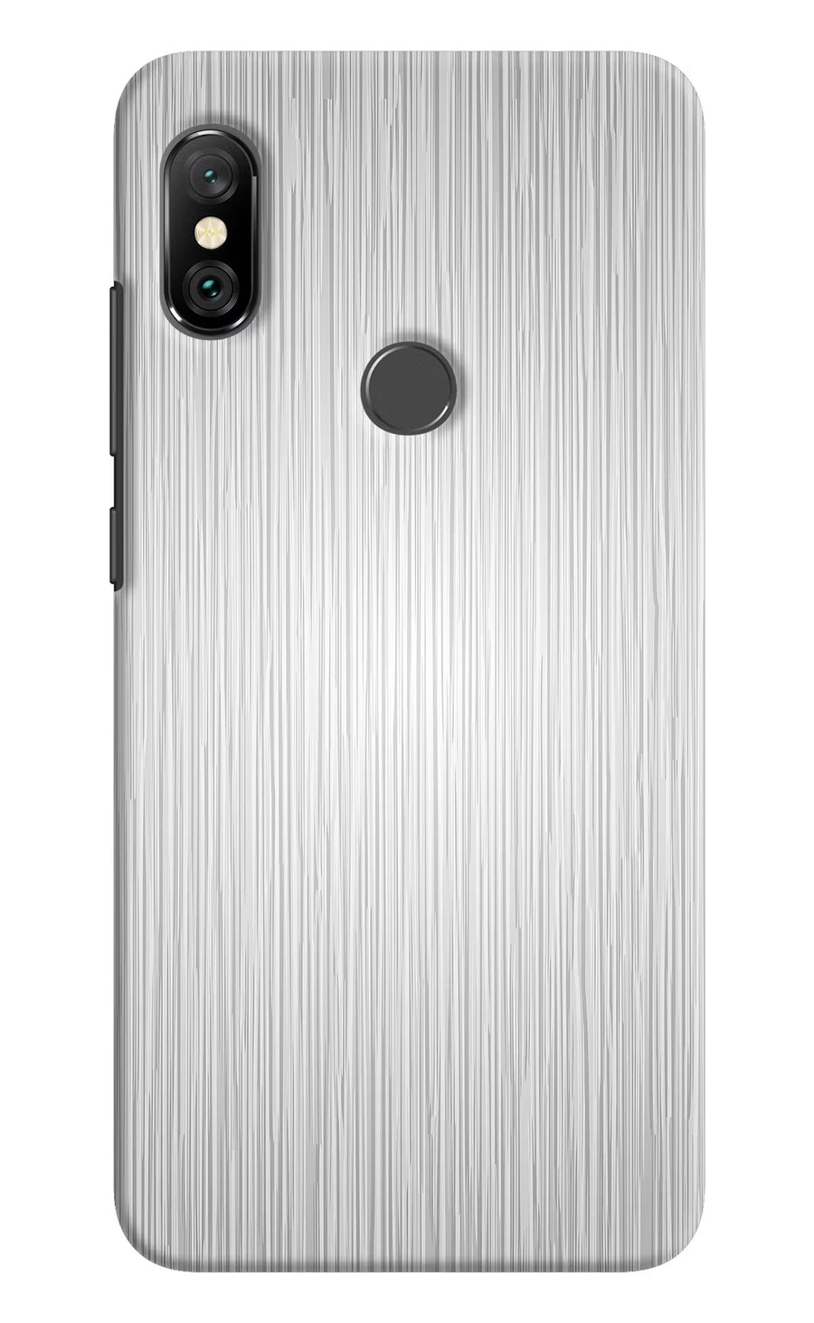 Wooden Grey Texture Redmi Note 6 Pro Back Cover, Hard case