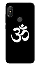 Om Redmi Note 6 Pro Hard Case Back Cover by Casekaro