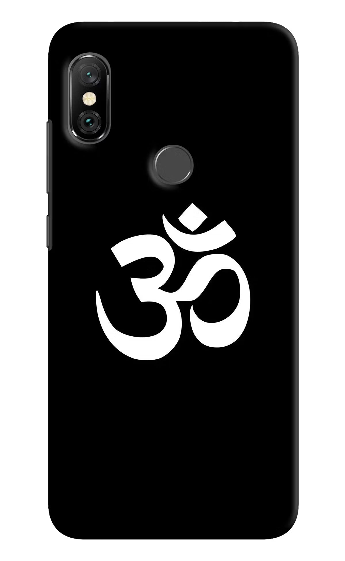 Om Redmi Note 6 Pro Hard Case Back Cover by Casekaro