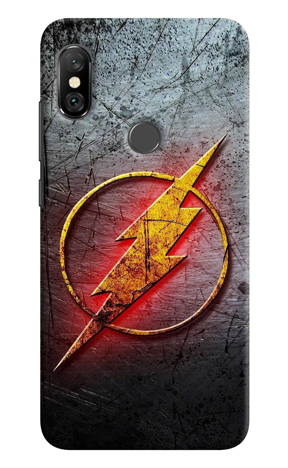 Flash Redmi Note 6 Pro Hard Case Back Cover by Casekaro