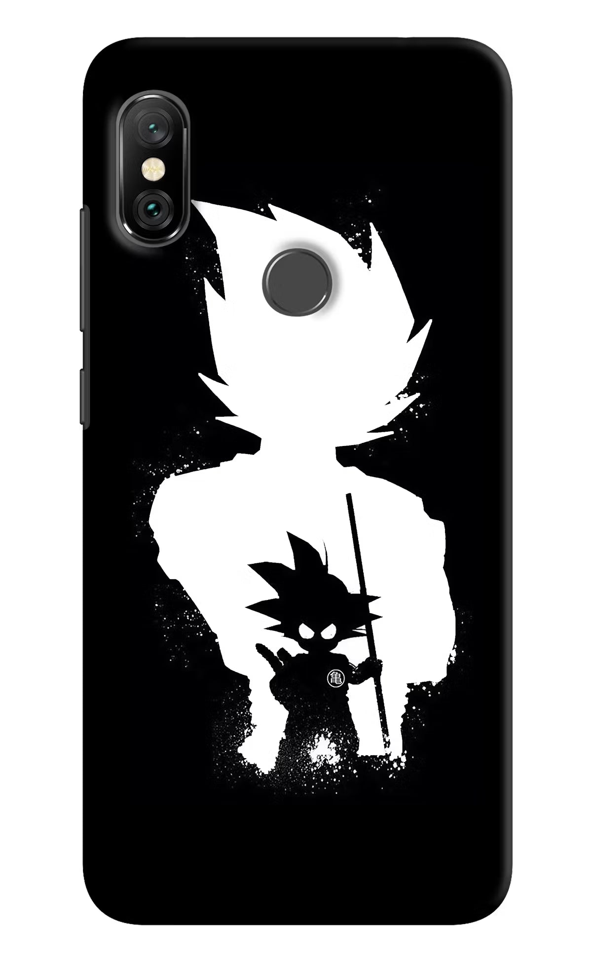 Goku Shadow Redmi Note 6 Pro Hard Case Back Cover by Casekaro