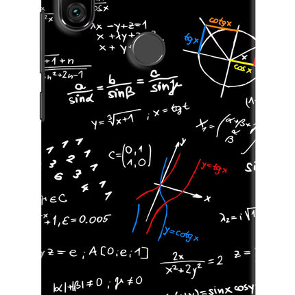 Mathematics Formula Redmi Note 6 Pro Hard Case Back Cover by Casekaro
