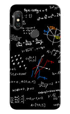 Mathematics Formula Redmi Note 6 Pro Hard Case Back Cover by Casekaro