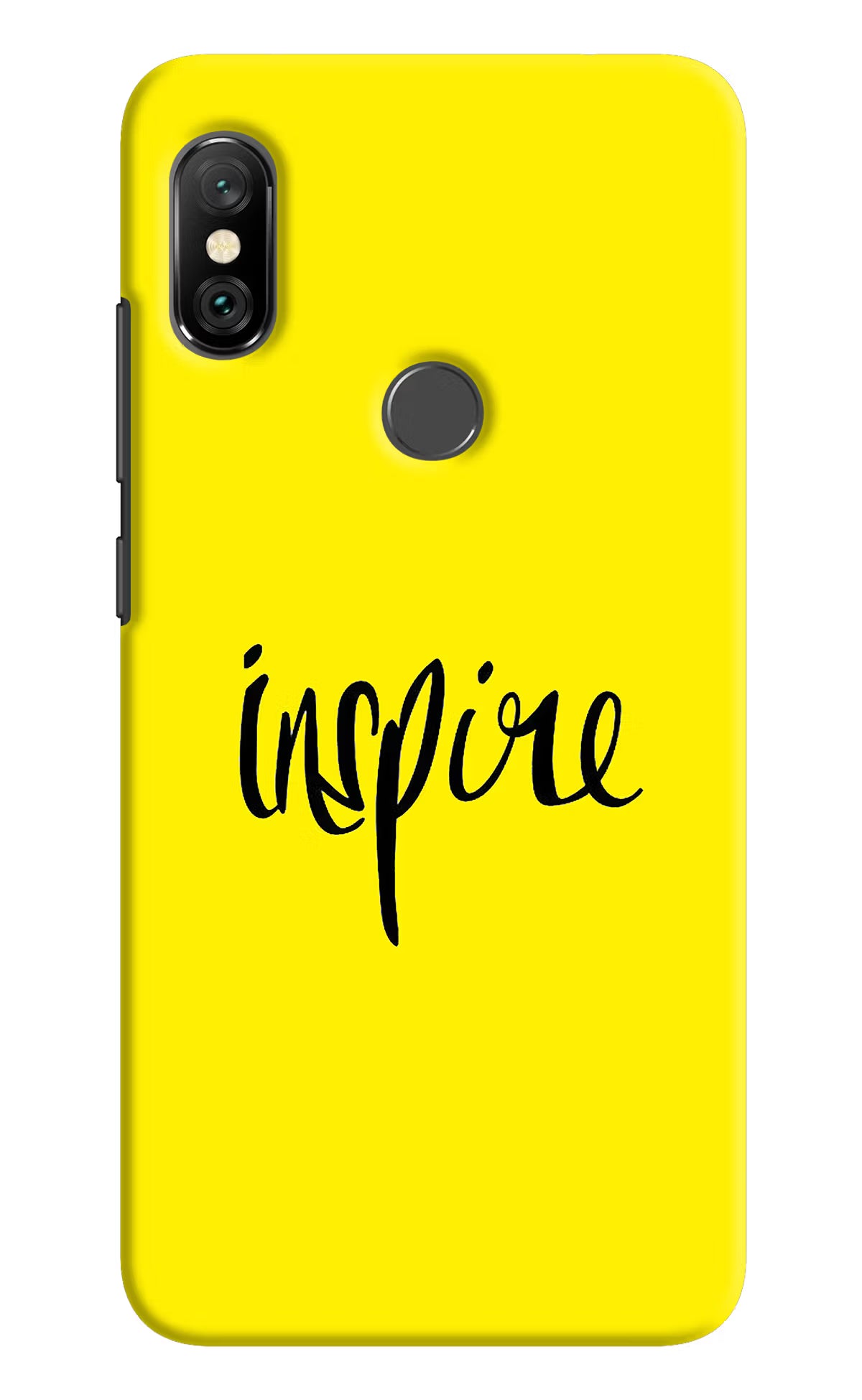 Inspire Redmi Note 6 Pro Hard Case Back Cover by Casekaro