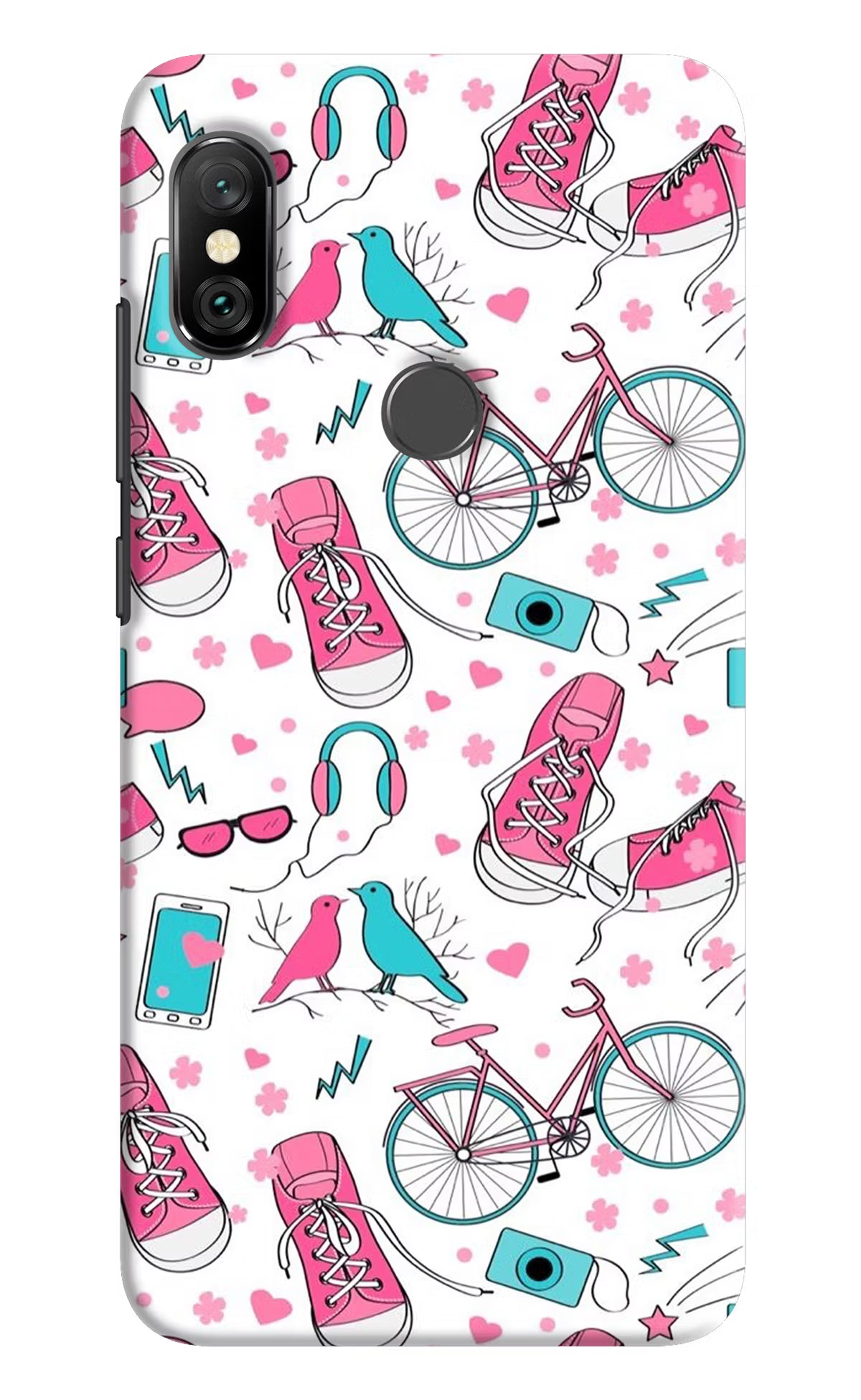 Artwork Redmi Note 6 Pro Hard Case Back Cover by Casekaro