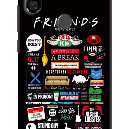 FRIENDS Redmi Note 6 Pro Hard Case Back Cover by Casekaro