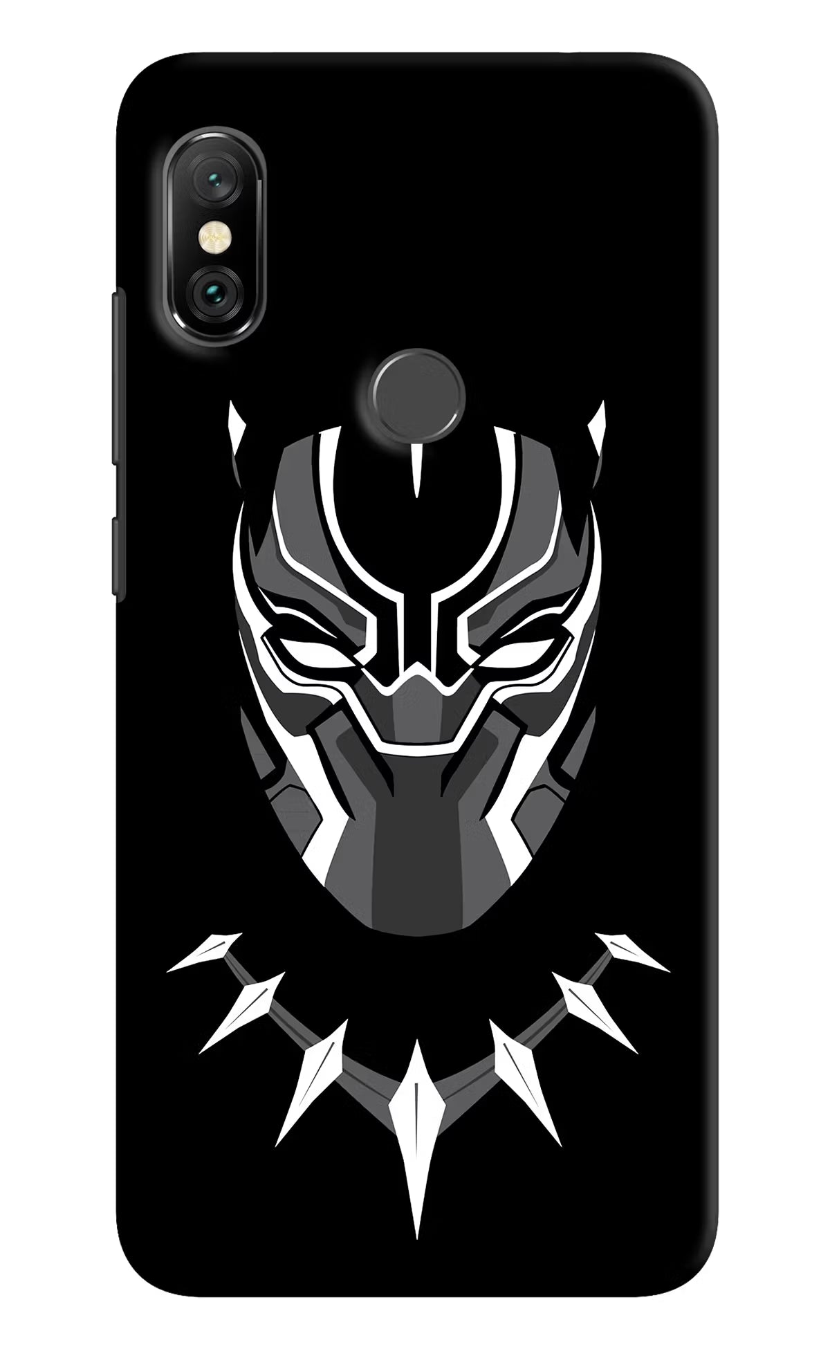 Black Panther Redmi Note 6 Pro Hard Case Back Cover by Casekaro