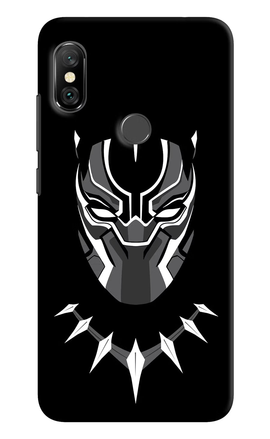 Black Panther Redmi Note 6 Pro Back Cover, Hard case
