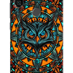 Angry Owl Art Redmi Note 6 Pro Hard Case Back Cover by Casekaro