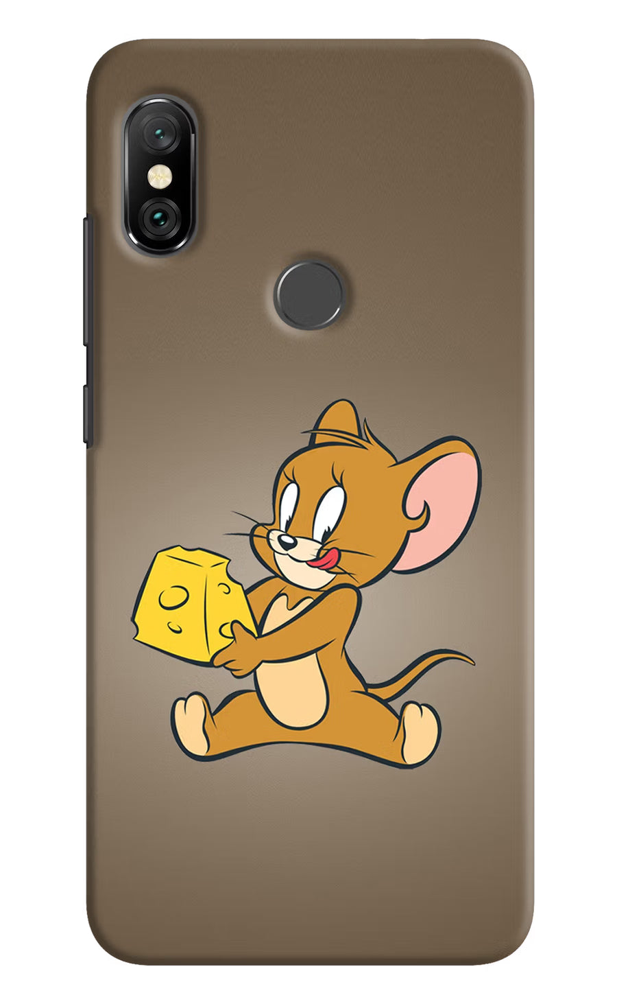 Jerry Redmi Note 6 Pro Back Cover, Hard case