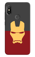 Ironman Redmi Note 6 Pro Hard Case Back Cover by Casekaro