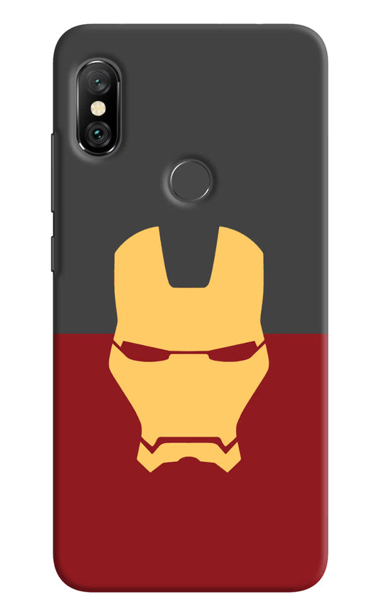 Ironman Redmi Note 6 Pro Hard Case Back Cover by Casekaro